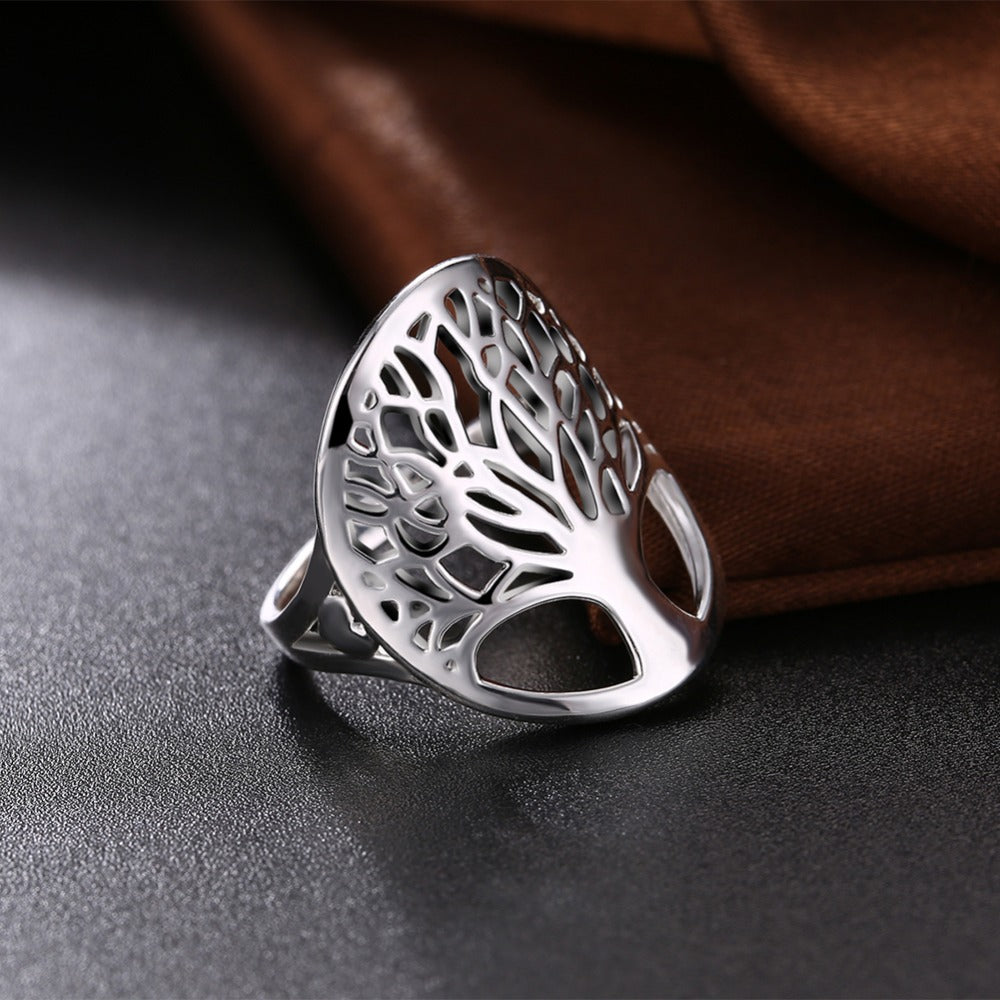 Sterling Silver Tree Of Life Ring – Shiels Jewellers